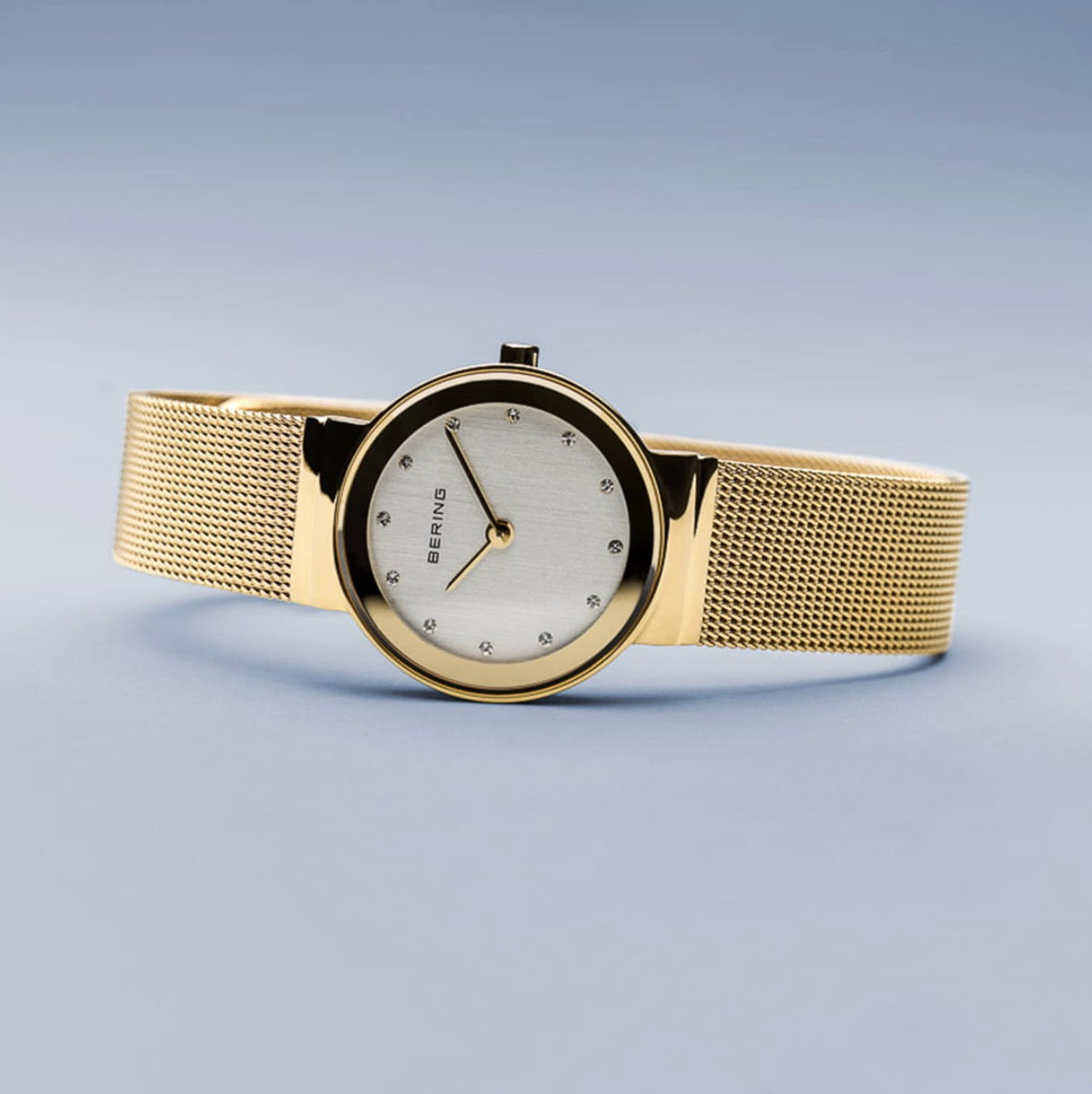 LDS BERING GP RND SIL DL. CRY DOTS BW