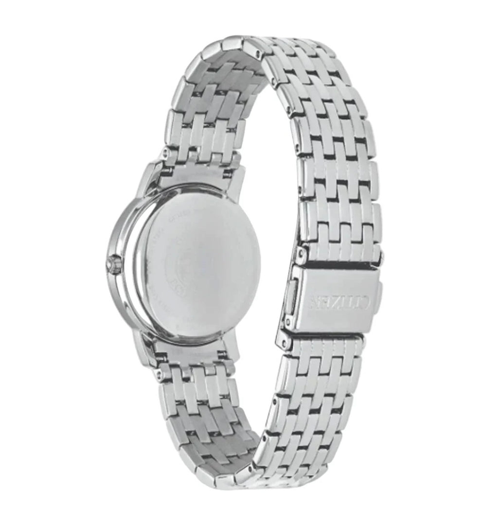 LDS SS CITIZEN ECO DRIVE CRYSTAL BATON BLUE DL BW