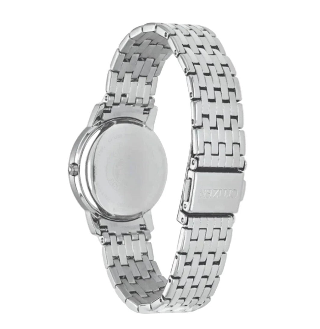 LDS SS CITIZEN ECO DRIVE CRYSTAL BATON BLUE DL BW