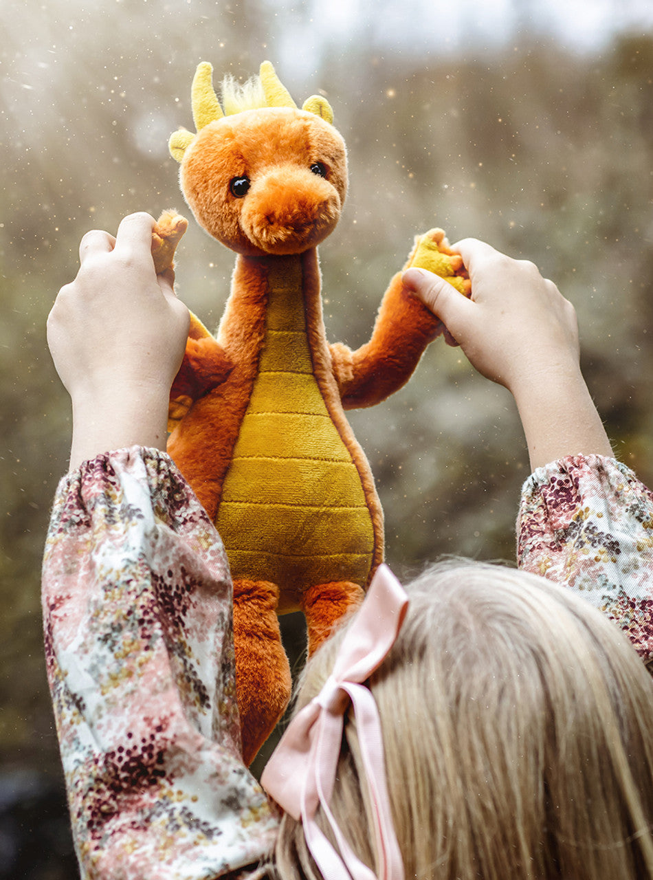 Diamonds CHARLIE BEAR Dragon Soft Toy