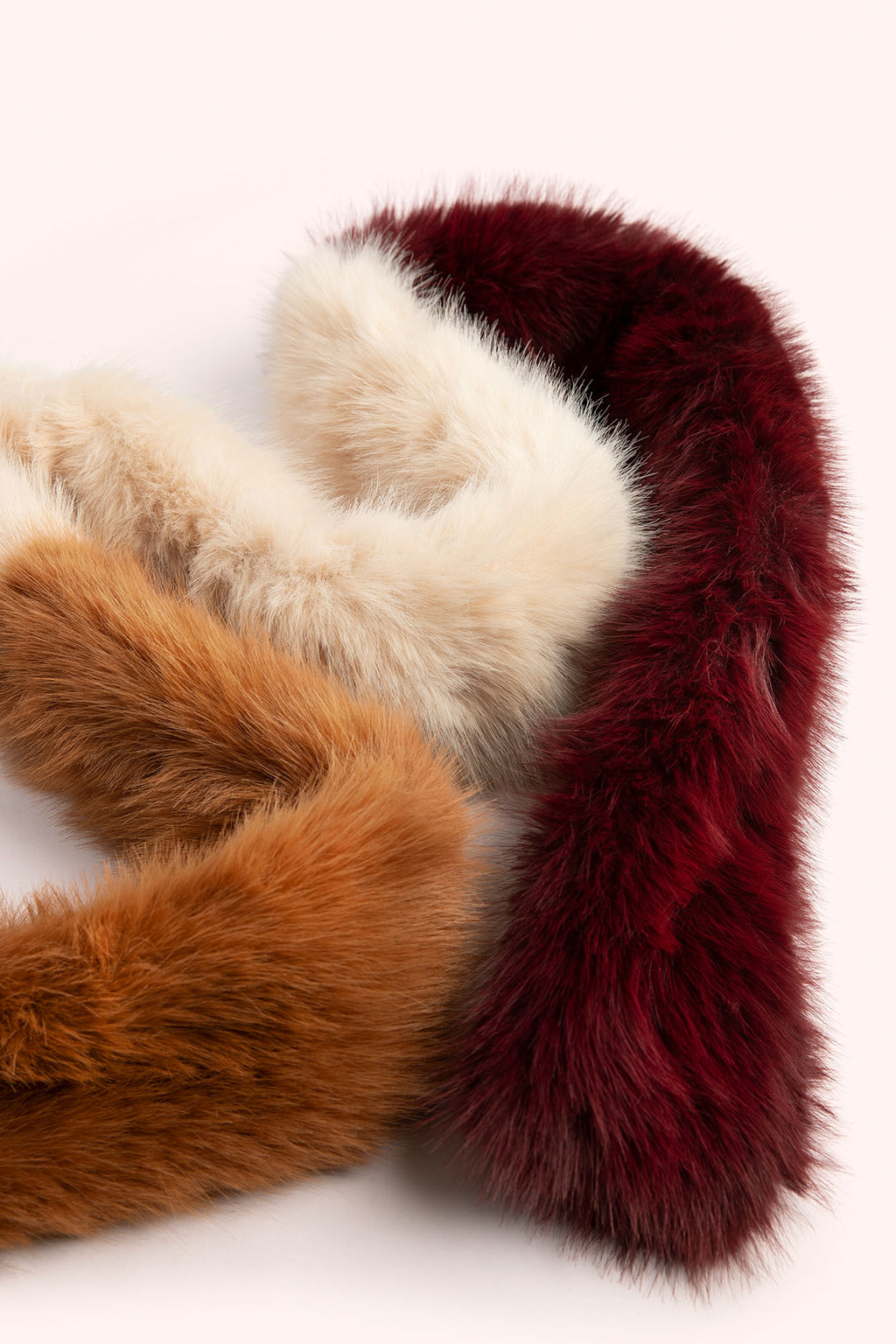 Elsa Faux Fur 3 tone Scarf