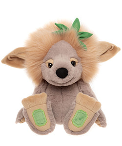 EMERALD LOU GREEN CHARLIE BEAR SOFT TOY
