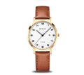 LDS BERING GP TITANIUM RND WHT DL. D AF SW