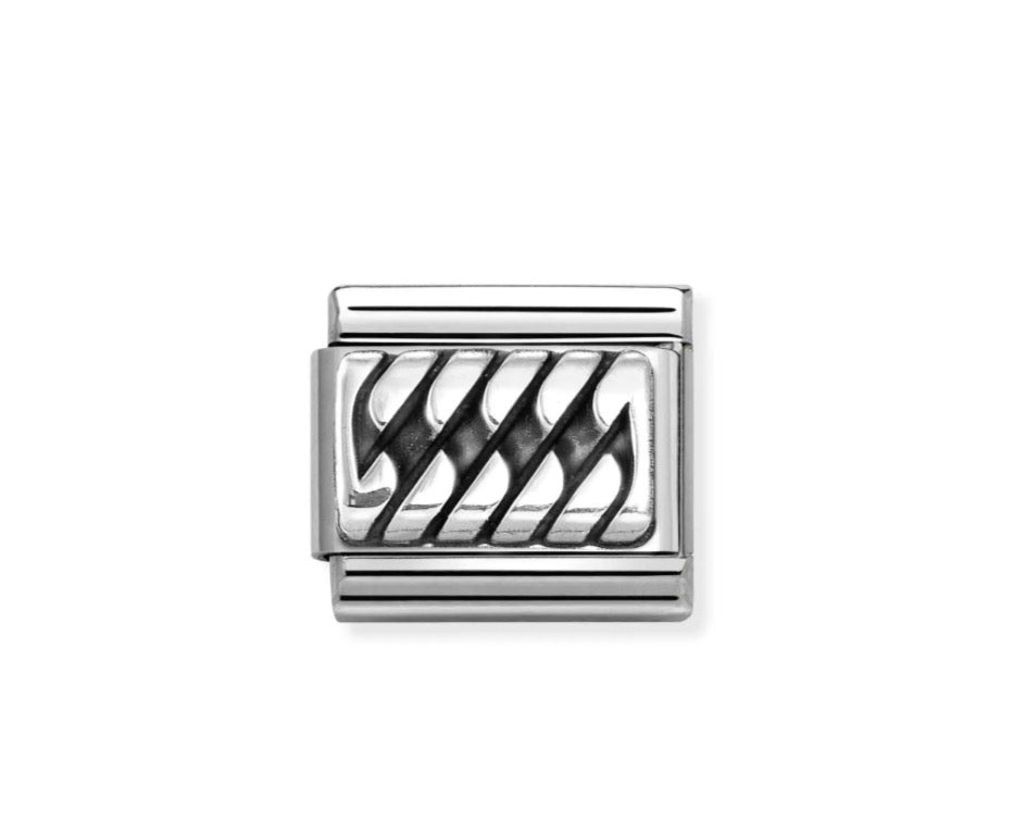 330102/59 NOM BRAID - OXIDISED PLATE