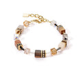 COEUR SS GP GOLDSTONE & BRW SWAROV GEOCUBE BLET