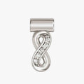147123/005 NOM SEIMIA SILVER CZ INFINITE SYMBOLS