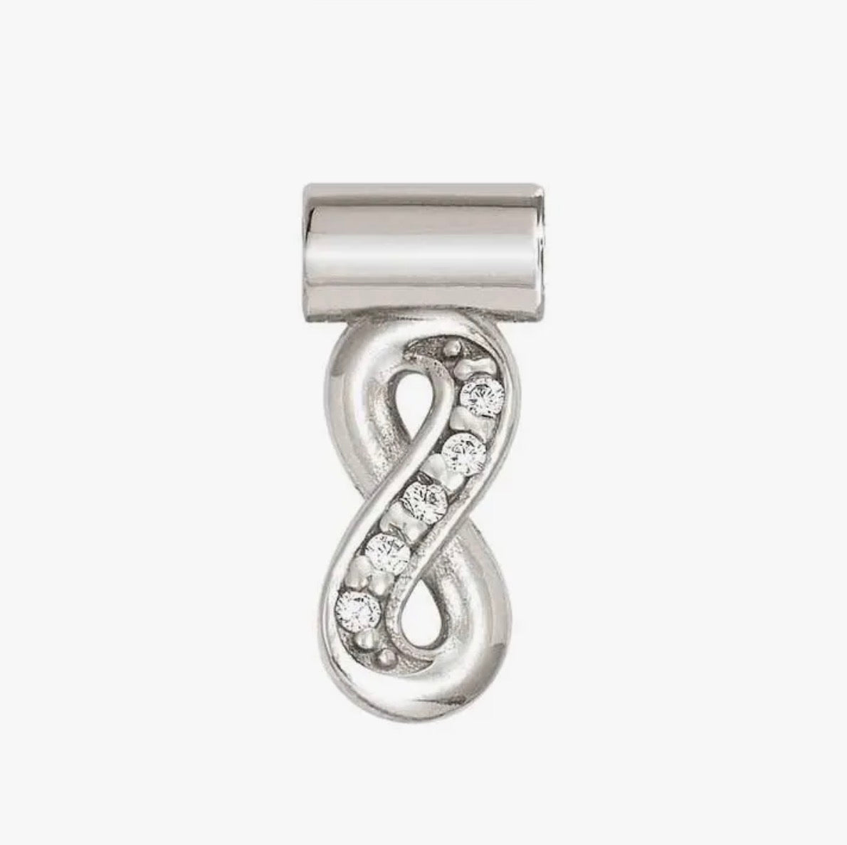 147123/005 NOM SEIMIA SILVER CZ INFINITE SYMBOLS