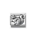 330114/06 NOMINATION SILVER SQUIRREL CHARM