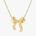 134310/012 Nomination Ecclettica Gold PVD Plated Steel Bow Necklet
