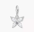 T SABO SILV CZ BUTTERFLY CHARM