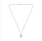 1580841 | GENTS SS BOSS RND MEDALLION NORTH PENDANT ON CURB CHAIN