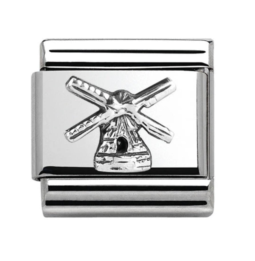330105/21 NOM SILV SHINE WINDMILL HOLLAND - MONUMENTS