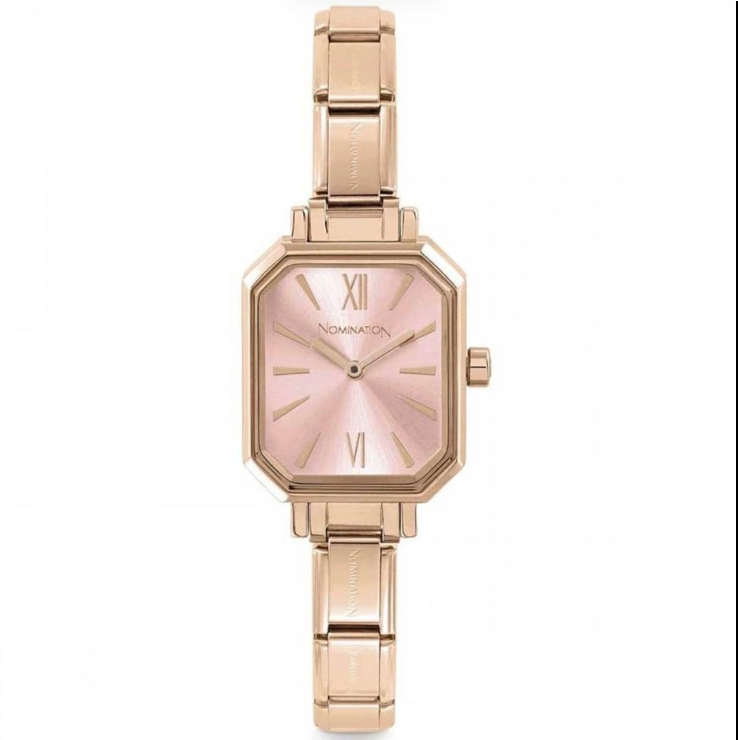 076031/014 NOM RGP RECT PINK DL. PARIS WATCH