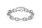 134304/001 Nomination Ecclettica Steel Silver Chunky Chain Bracelet