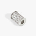 NOM SEIMIA SILVER CZ BEAD TUBE