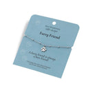 SILVER WHISPER FURRY FRIEND TRACE BEAD BRACELET by HOT DIAMONDS
