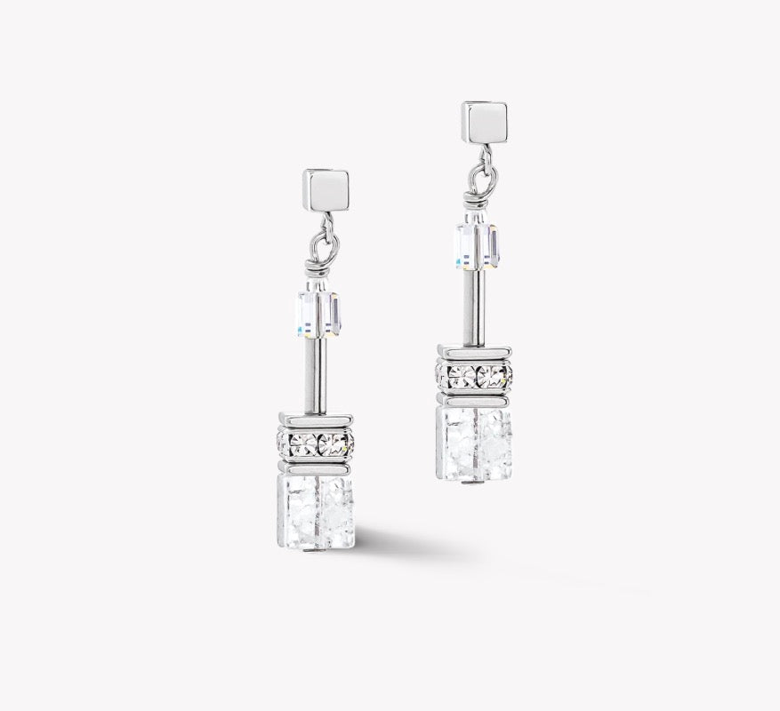 COEUR GP CHMP & WHT SWAROV GEOCUBE ERS