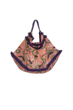 GIANT KANTHA DUSK SLOUCHG BAG by 100 Stars | BSLKANDUS