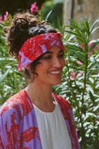 GIANT WILLOW VIOLET HEADBAND by ONE HUNDRED STARS