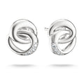 THOMAS SABO SILVER CZ TOGETHER STUD EARRINGS - H2352-051-14