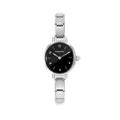 076038/012 NOM SS OVAL BLK DL. PARIS WATCH
