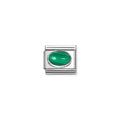 330510/48 NOM MALACHITE - SILV SH - STONE SYMBOLS