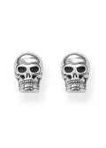 T SABO SILV SKULL HEAD STUD ERS