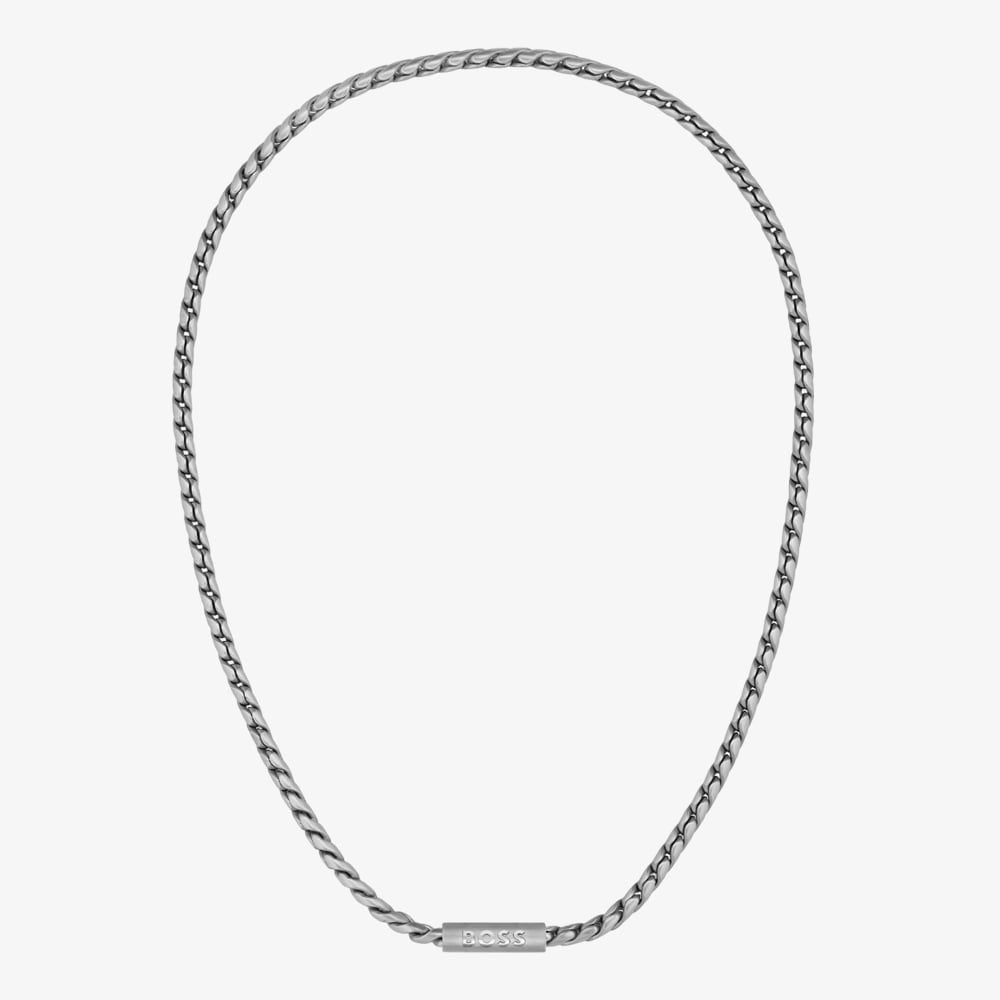 GNTS SS BOSS CLASP HW ROPE STYLE CHAIN