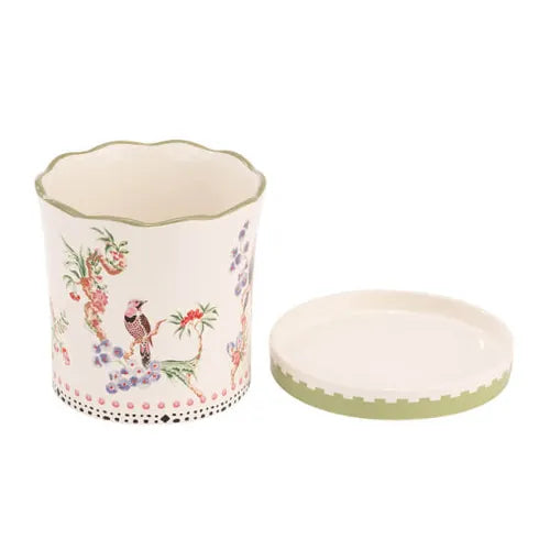 C KIDSTON SPRING BIRDS PLANT POT & TRAY