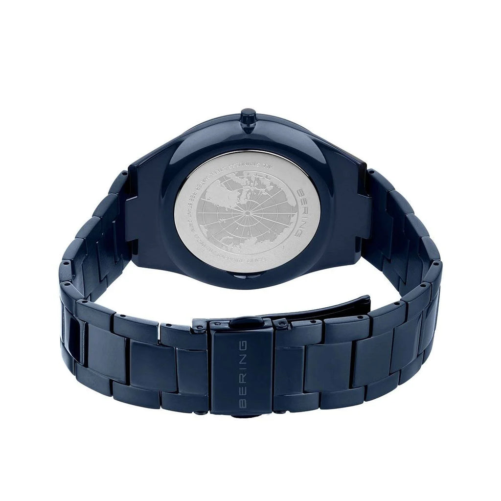 GNTS BERING RND BLU DL.D SLIM BLU PVD BW