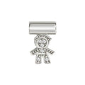 NOM SEIMIA SILVER BABY BOY CZ SYMBOLS