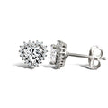 9WG CZ HEART HALO STUD ERS