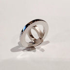 JUST J 21MM SILVER TURNAROUND CHARM
