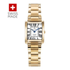 Ladies Jaques De Manoir Gold Plated Bracelet Watch