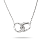 Thomas Sabo SILVER TOGETHER WHITE CZ SET PENDANT & CHAIN