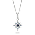 Thomas Sabo SILVER BLUE CZ SET Pendant & Chain