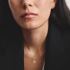 Thomas Sabo GOLD COLOUR CZ SET STAR PENDANT & CHAIN