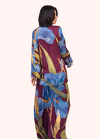 IRIS PURPLE & BLUE LUX TROUSERS by POWDER (Medium/Large)