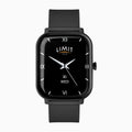 BLACK LIMIT DIGITAL RECT SMART SILICONE STRAP WATCH