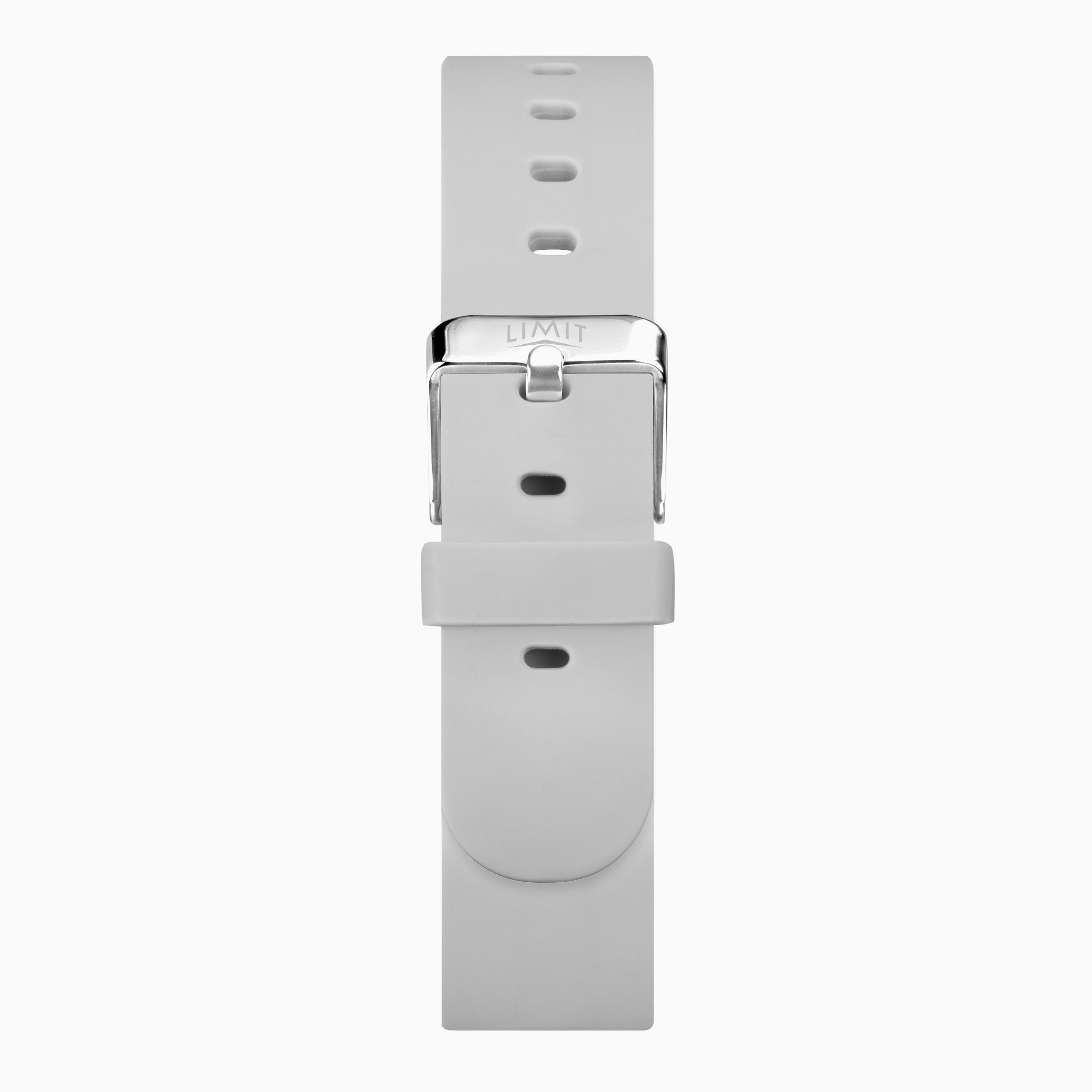 GREY LIMIT DIGITAL RECT SMART SILICONE STRAP WATCH