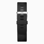 BLACK LIMIT DIGITAL ROUND SMART SILICONE STRAP WATCH