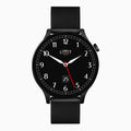 BLACK LIMIT DIGITAL ROUND SMART SILICONE STRAP WATCH