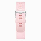 PINK LIMIT DIGITAL ROUND SMART SILICONE STRAP WATCH