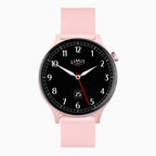 PINK LIMIT DIGITAL ROUND SMART SILICONE STRAP WATCH