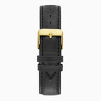 GENTS LIMIT GP RND BLK DL. BLK STRAP WATCH