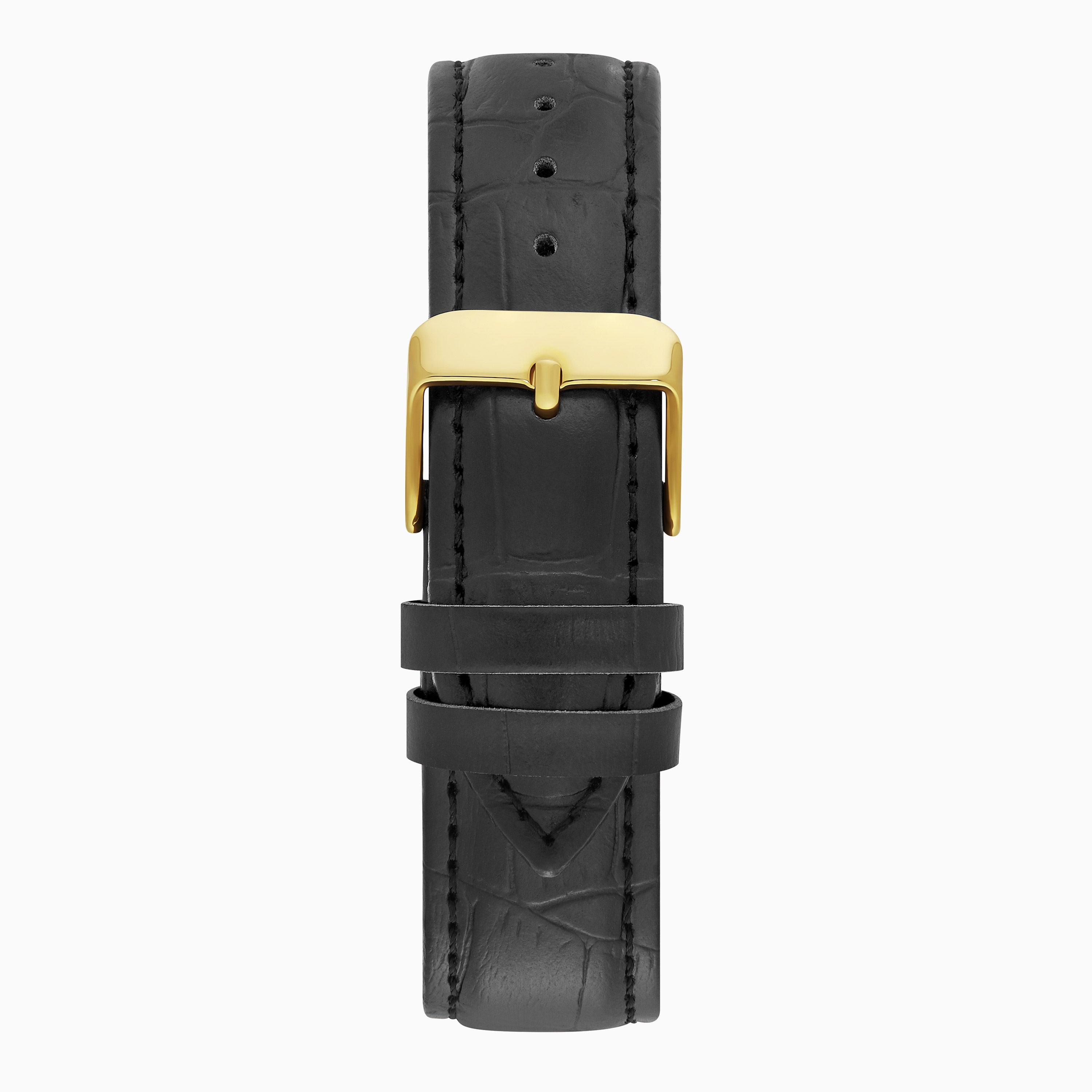 GENTS LIMIT GP RND BLK DL. BLK STRAP WATCH