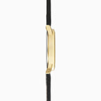 GENTS LIMIT GP RND BLK DL. BLK STRAP WATCH