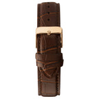 GENTS LIMIT RGP RND BLK DL. DAY DATE STRAP WATCH