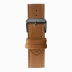 GENTS LIMIT BLK RND BLK DL. DAY DATE PILOT STRAP WATCH