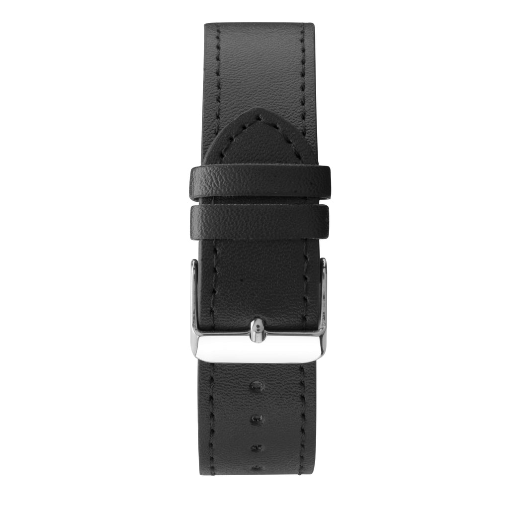 GENTS LIMIT WM RND WHT DL. EASY READER STRAP WATCH